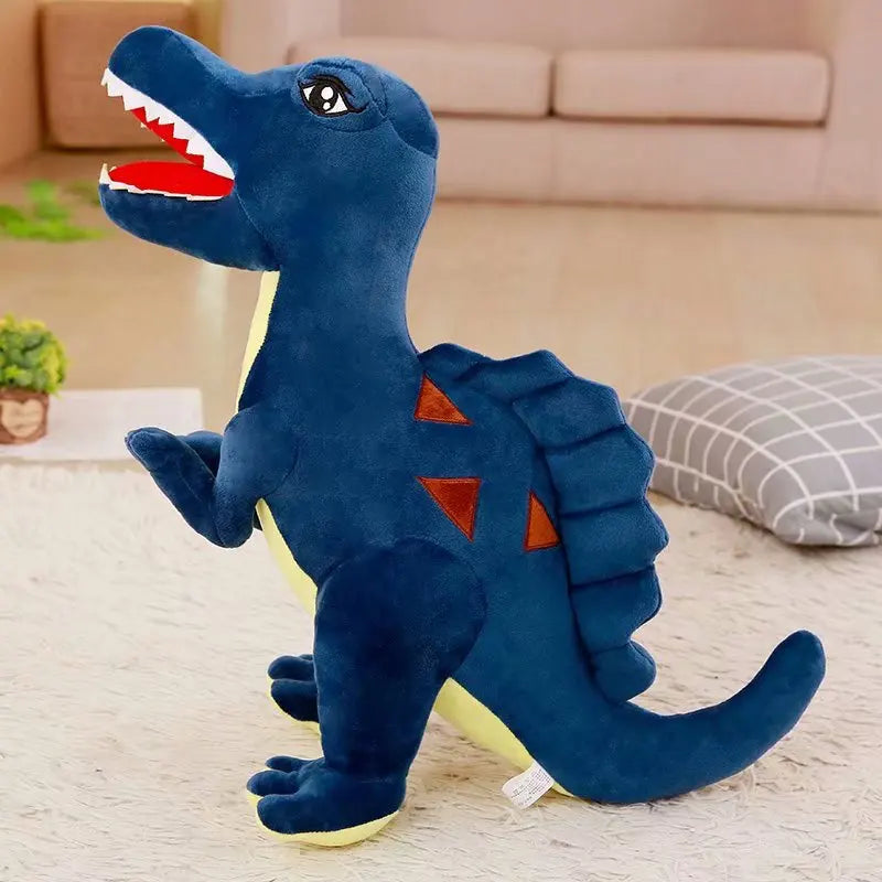 Rex the Tyrannosaurus Dino Cartoon Plush Pillow
