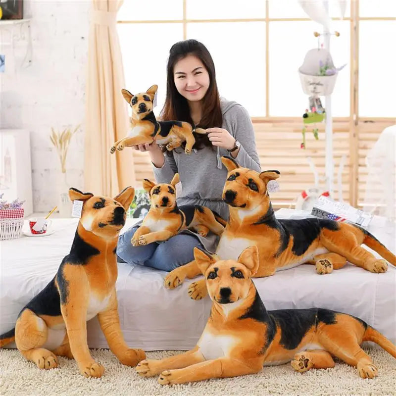 Rex the Giant Realistic German Shepherd Plushie