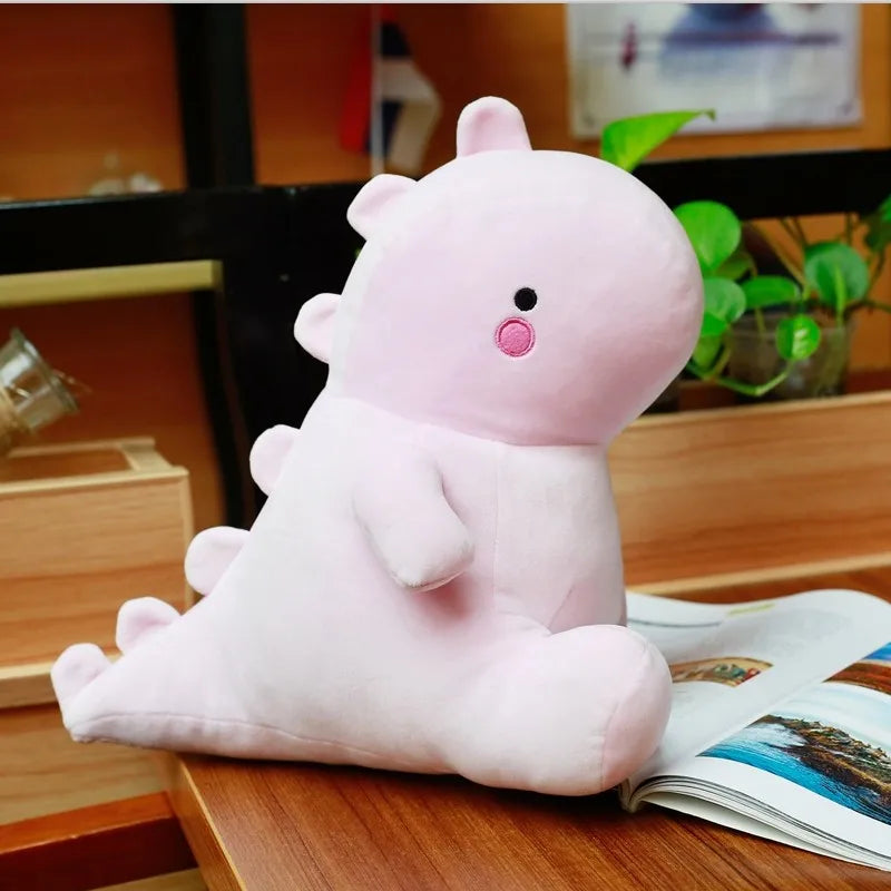 Snoozy Dino Long Snuggle Pillow