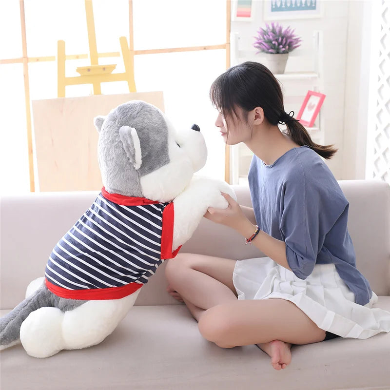 Frosty the Lifelike Siberian Husky Plushie