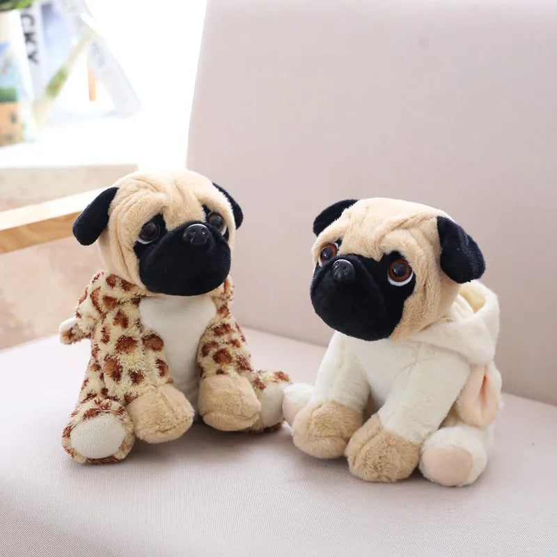 Wrinkles the Kawaii Shar Pei Pug Simulation Puppy Plushie