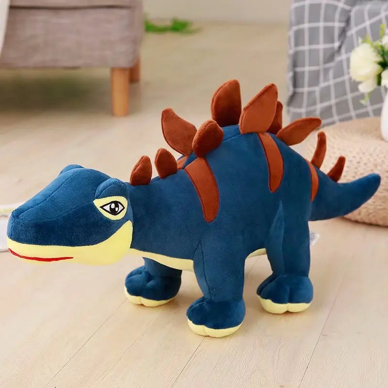 Rex the Tyrannosaurus Dino Cartoon Plush Pillow