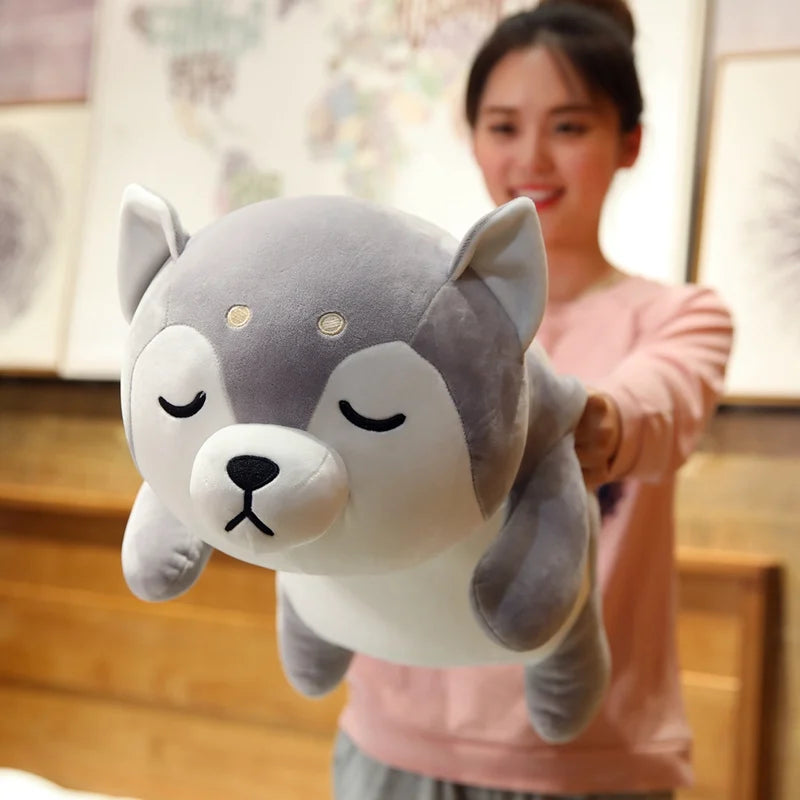 Biscuit the Kawaii Husky Corgi Shiba Inu Dog Plush