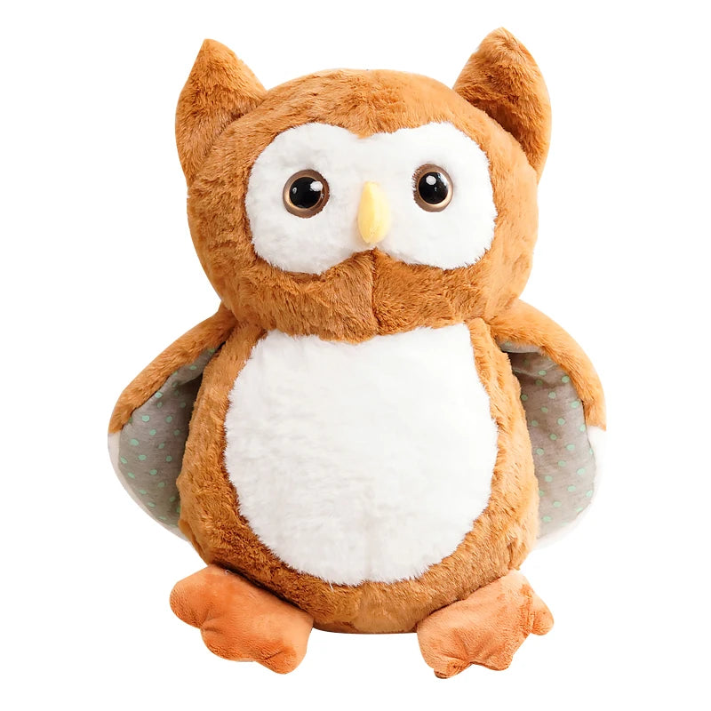 Hootie the Soft Cartoon Owl Stuffed Plush Plushie