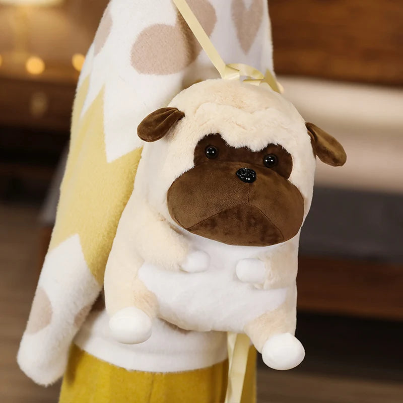 Biscuit the Kawaii Dog Pig Shiba Inu Backpack Plush