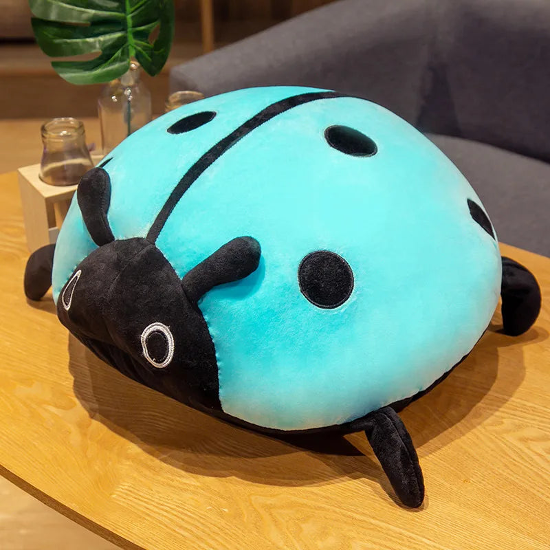 Dotty the Chonky Ladybug Plush Pillow