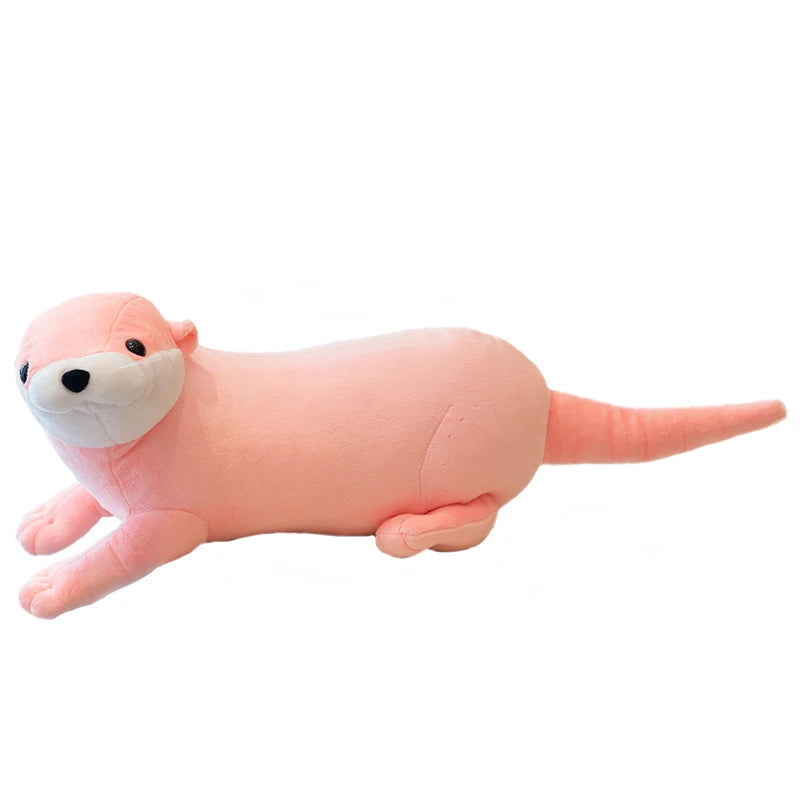 Ottie the Realistic Soft Otter Huggable Plush Pillow
