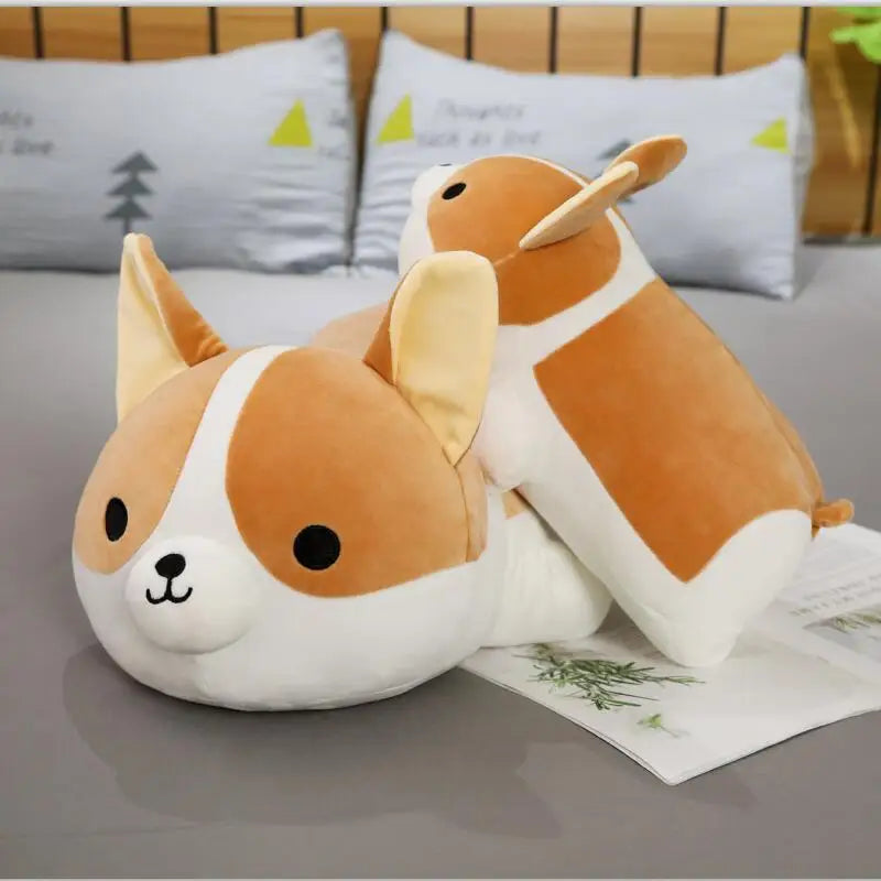 Shiba the Chonky Giant Kawaii Dog Snuggle Pillow