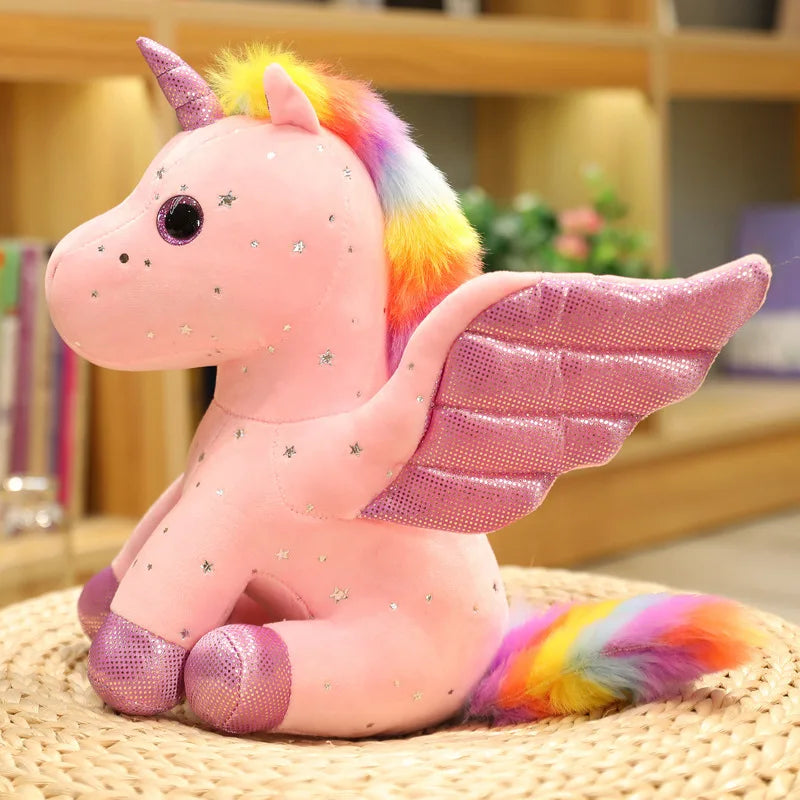 Sparkle the Dreamy Angel Unicorn Plush