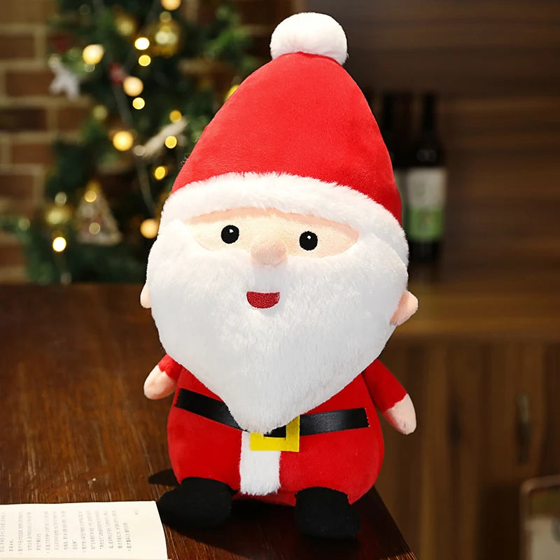 Jolly the Santa Claus Moose Snowman Christmas Plushie