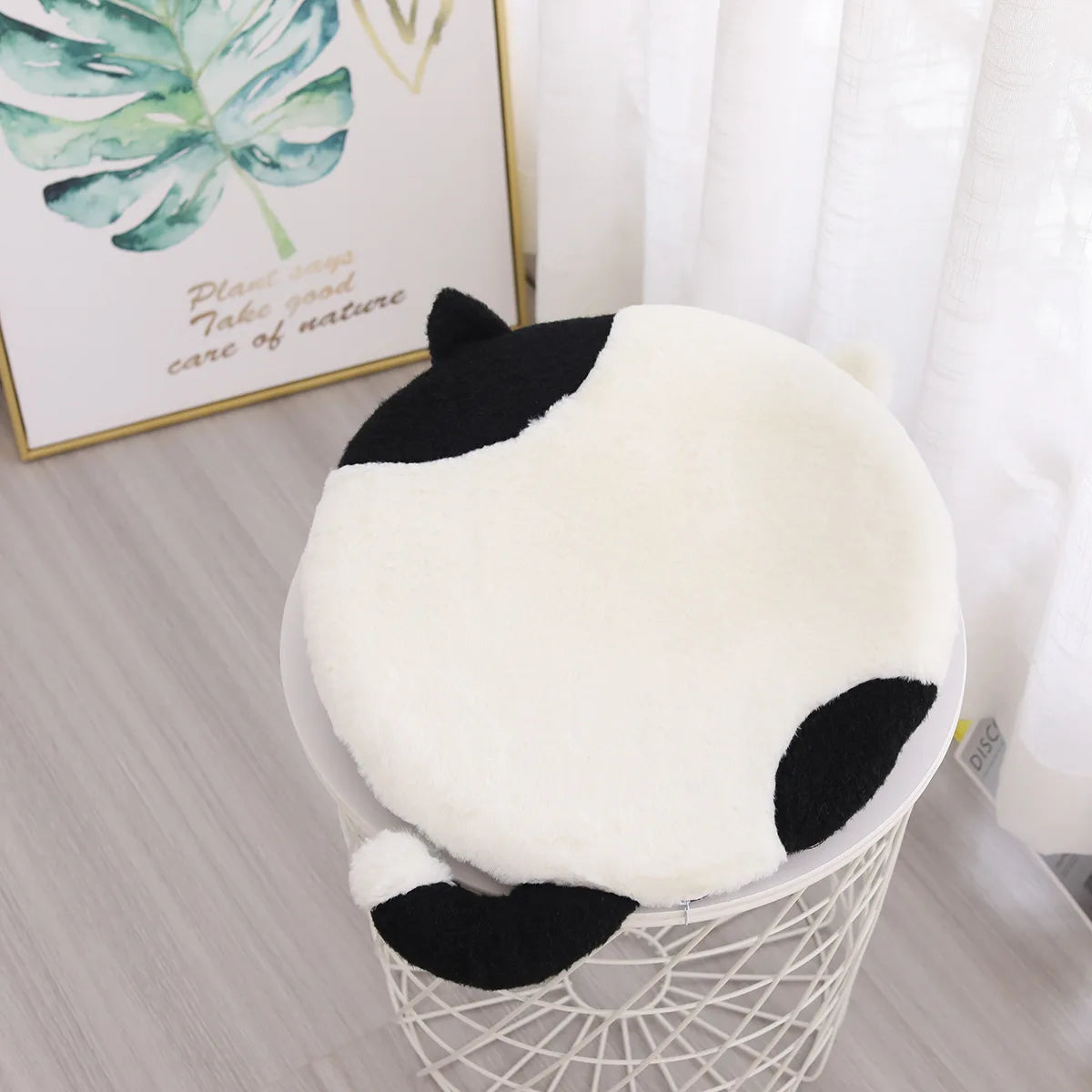 Mochi the Memory Foam Cat Seat Chair Plush Cushion