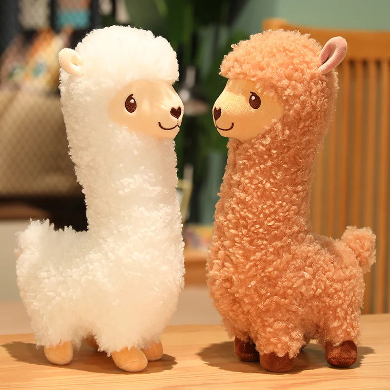 Fluffy the Dreamy Japanese Alpaca Snuggle Pillow
