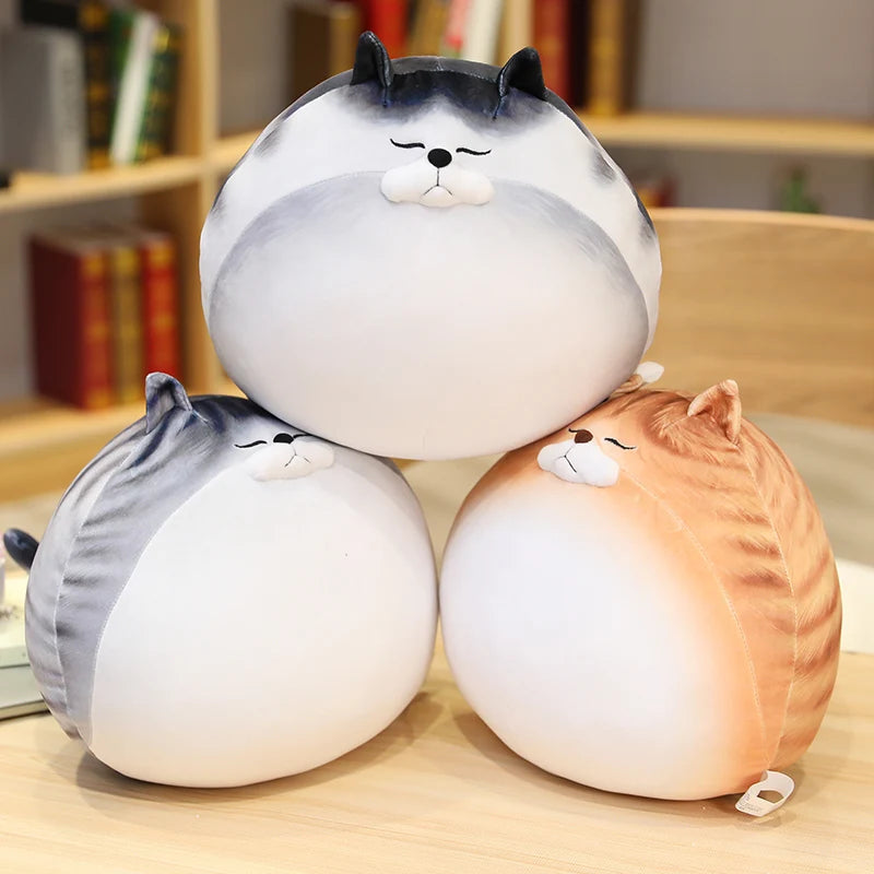 Fatty the Chubby Cat Plush Seat Cushion