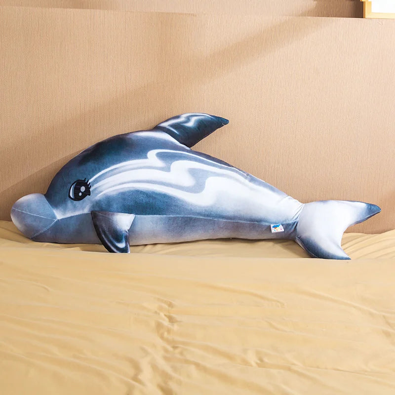 Dolphy the Kawaii Colorful Rainbow Dolphin Plushie