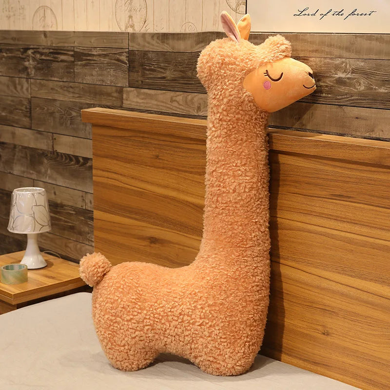 Fluffy the Giant Japanese Alpaca Llama Snuggle Plush