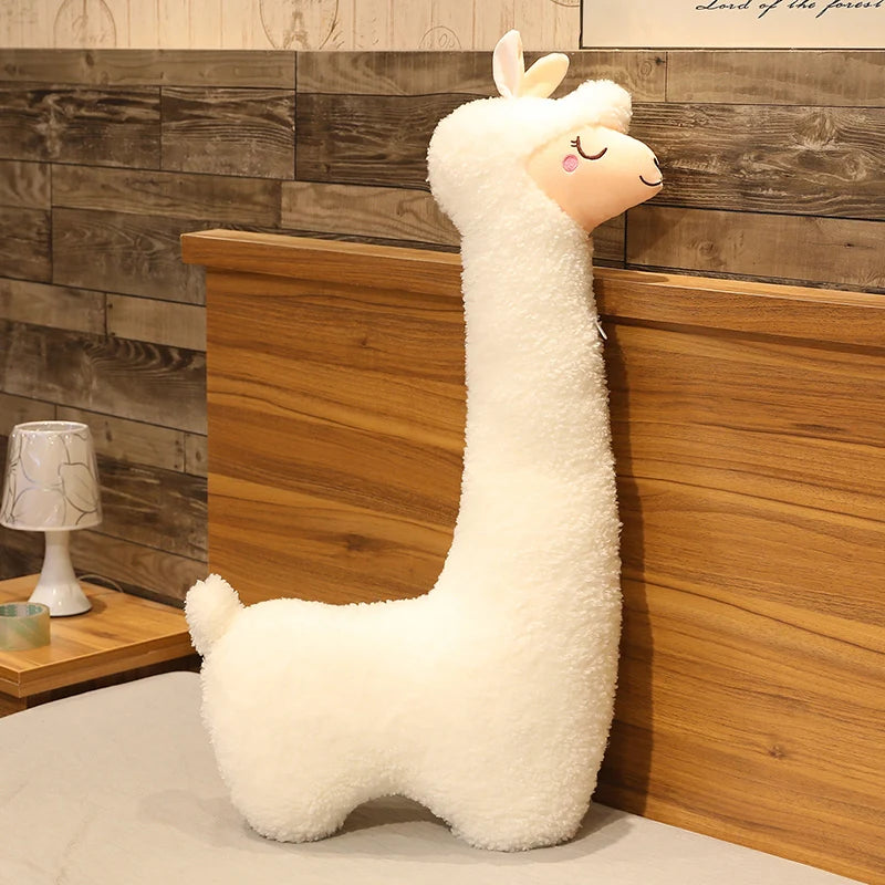 Fluffy the Giant Japanese Alpaca Llama Snuggle Plush