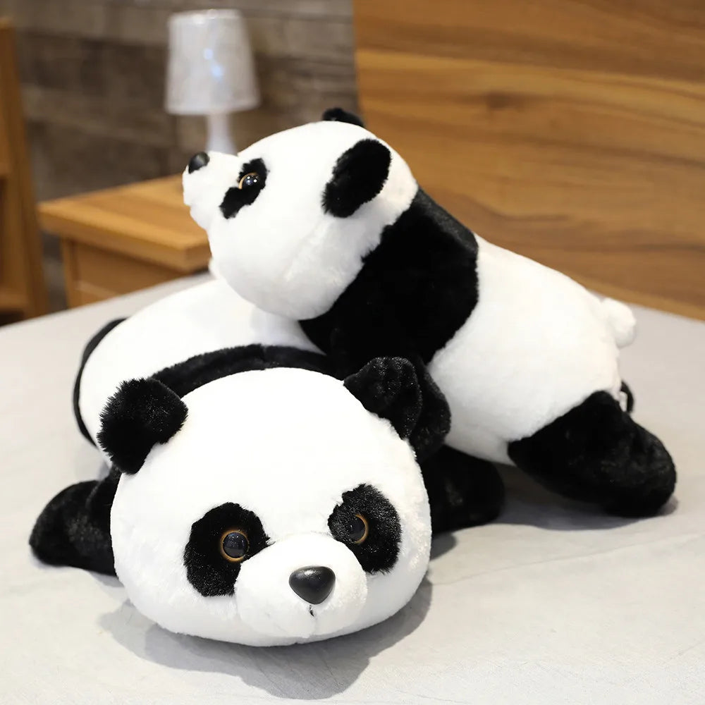 Bamboo the Oversized Sleeping Kawaii Panda Plush Pillow