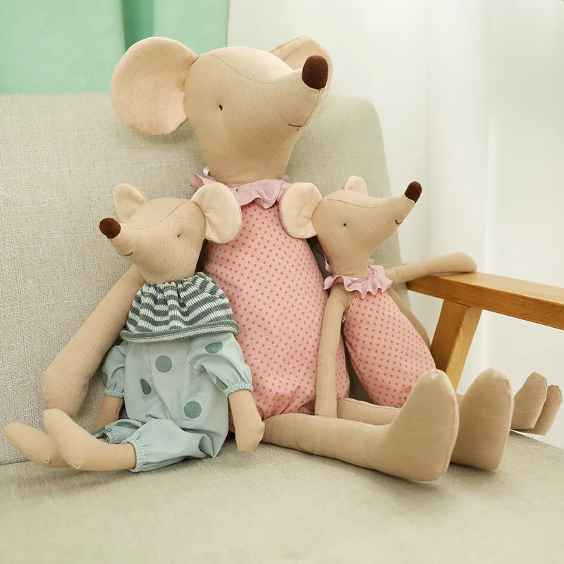 Squeaky the Kawaii Sleeping Mouse Plush