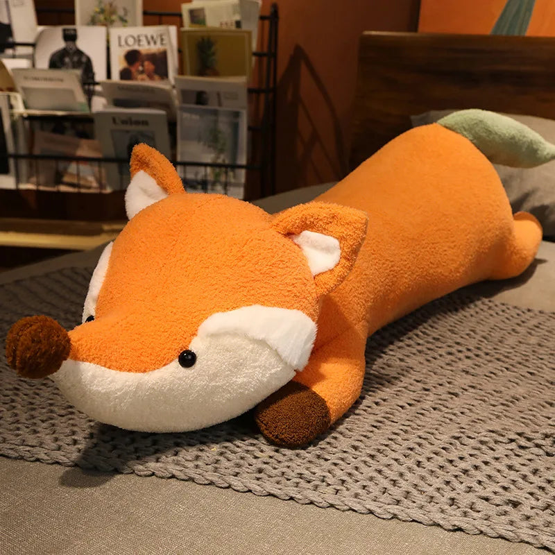 Drago the Kawaii Long Fox Shark Bear Dino Snuggle Plush Pillow