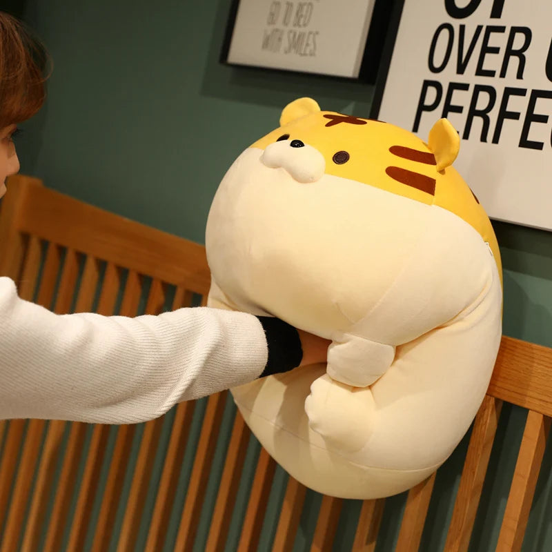 Pudgy Fat Tiger Down Cotton Plush