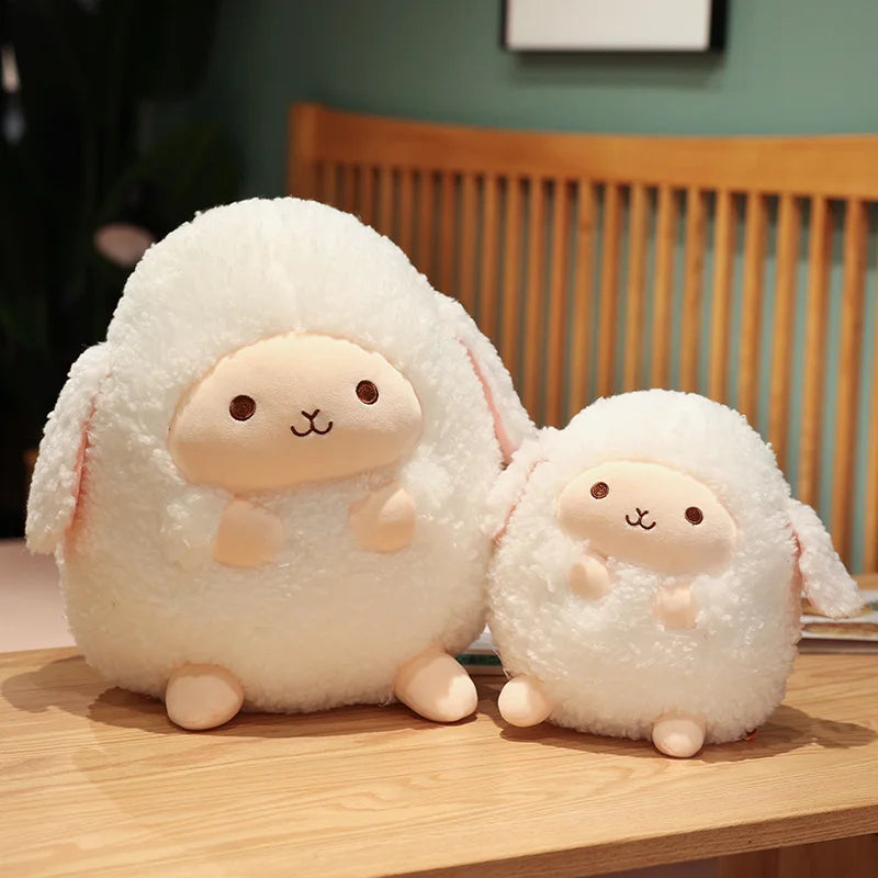 Woolly the Kawaii Round Ball Sheep Plush Pillow