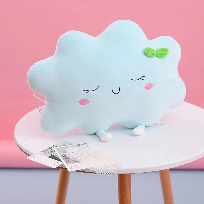 Sunny the Squishy Sun Cloud Plush Car Pillow