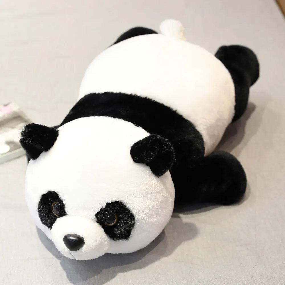 Bamboo the Oversized Sleeping Kawaii Panda Plush Pillow