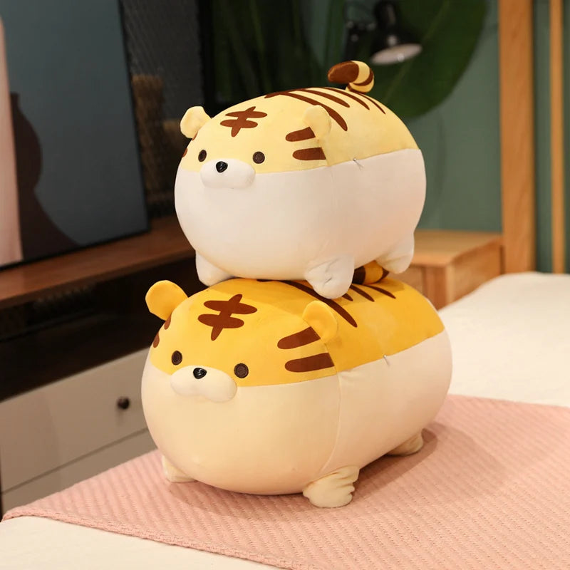 Pudgy Fat Tiger Down Cotton Plush