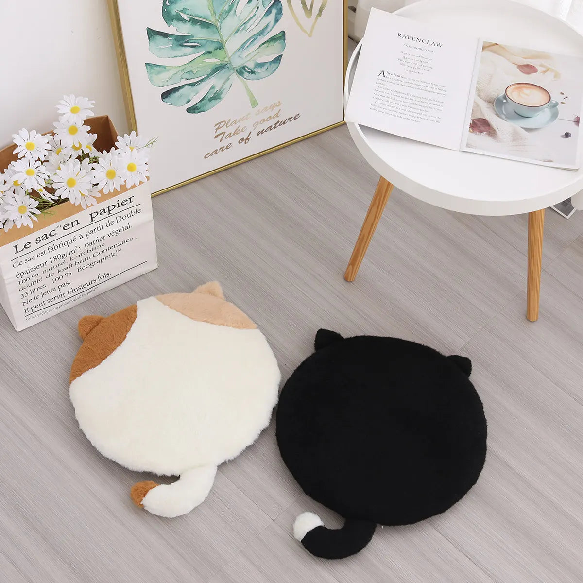 Mochi the Memory Foam Cat Seat Chair Plush Cushion
