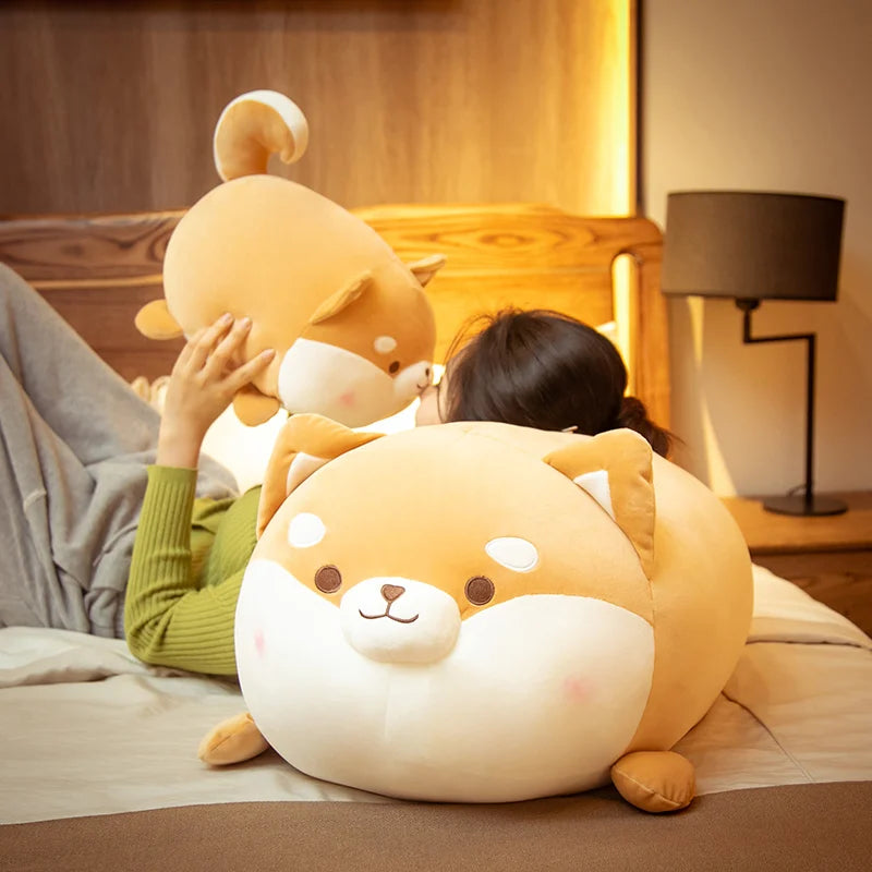 Shiba the Kawaii Chonky Shiba Inu Plush Pillow