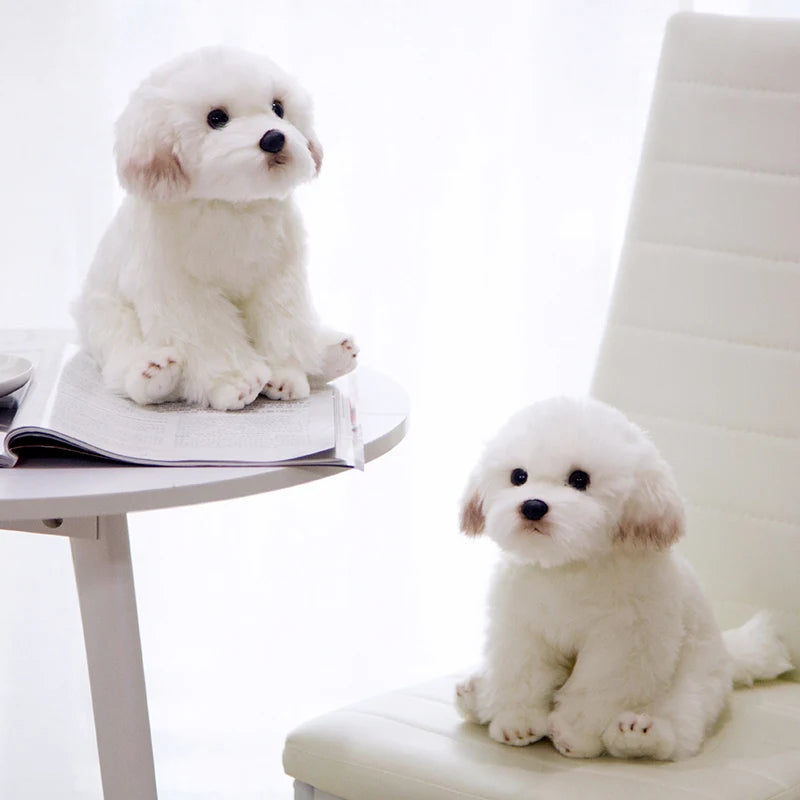 Maltese the Lifelike Soft Cartoon Dog Plush Plushie