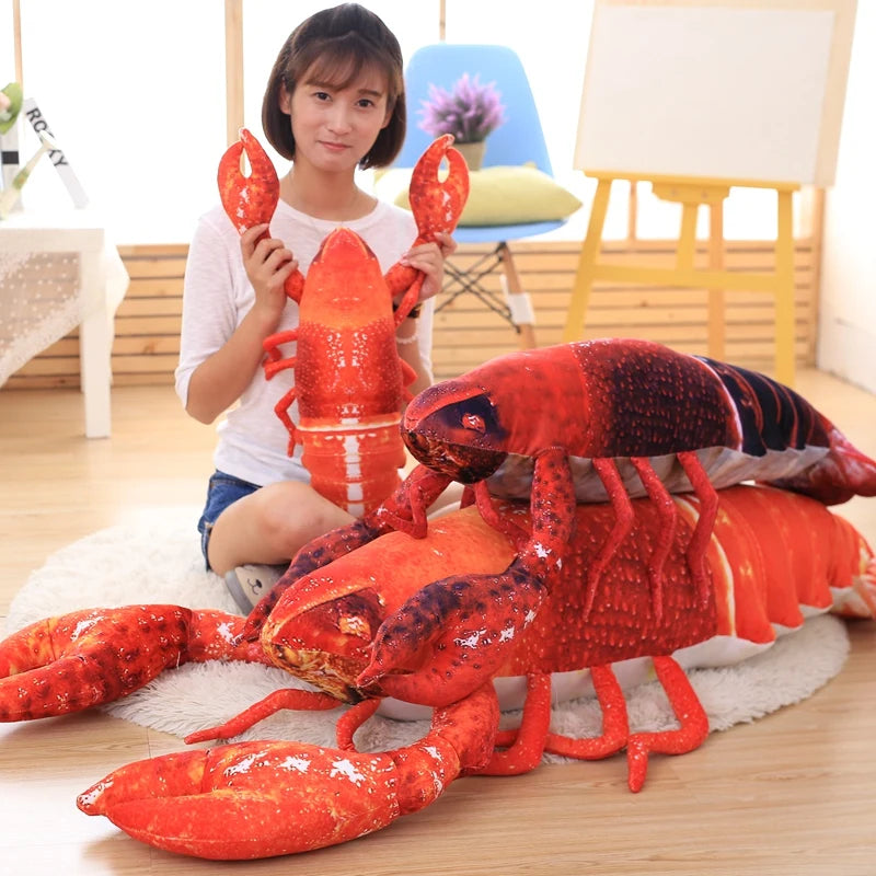 Clawdia the Lifelike Lobster Sea Animal Plush