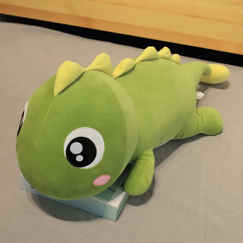 Noodle the Giant Sleepy Long Dinosaur Snuggle Pillow
