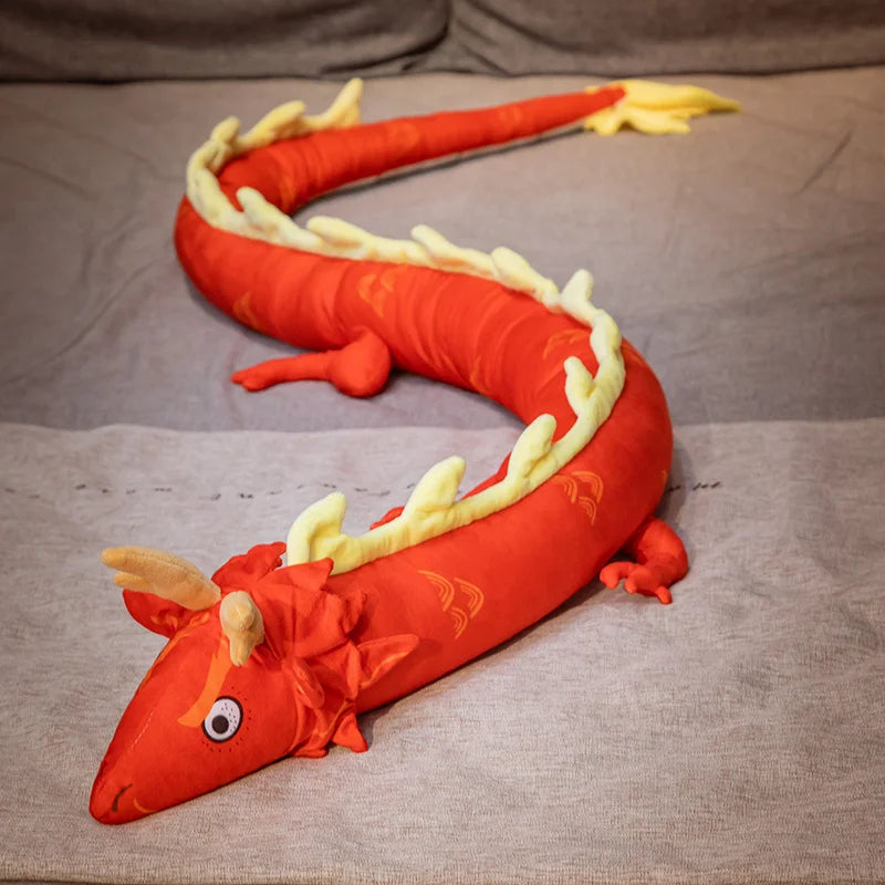 Drake the Giant Long Dragon Snuggle Plush
