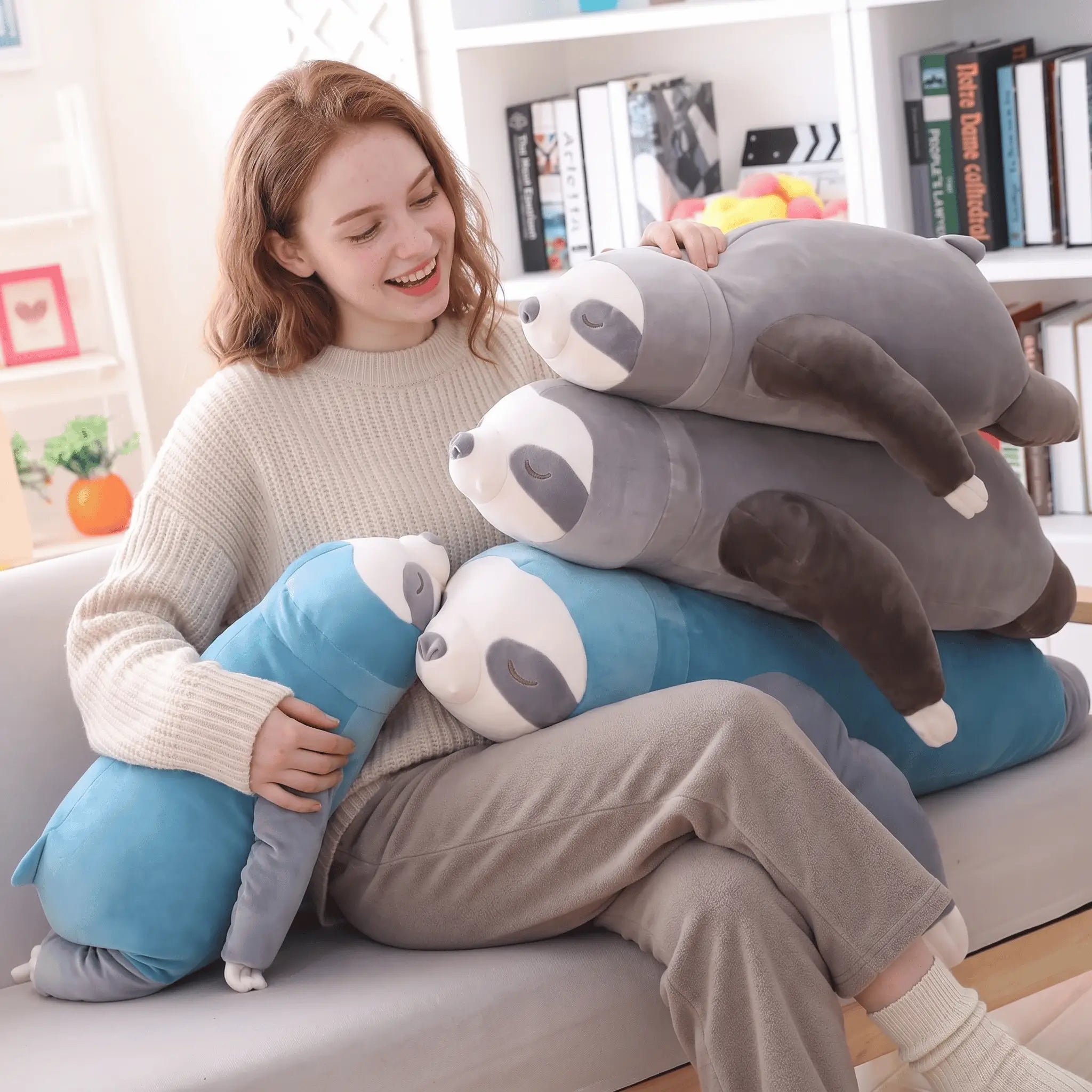 Lazy Chubby Sloth Plush