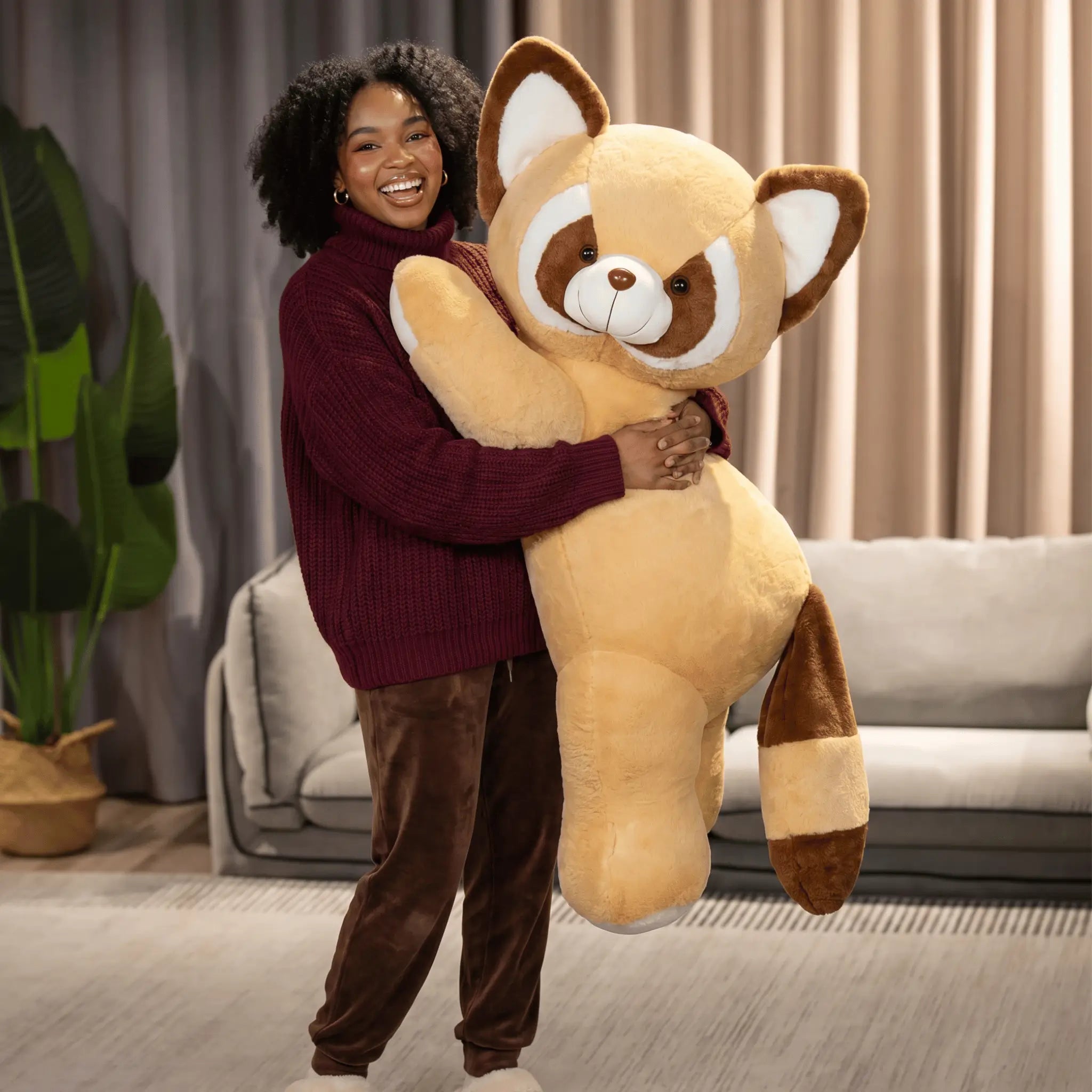 Maple the Adorable Red Panda Raccoon Plush