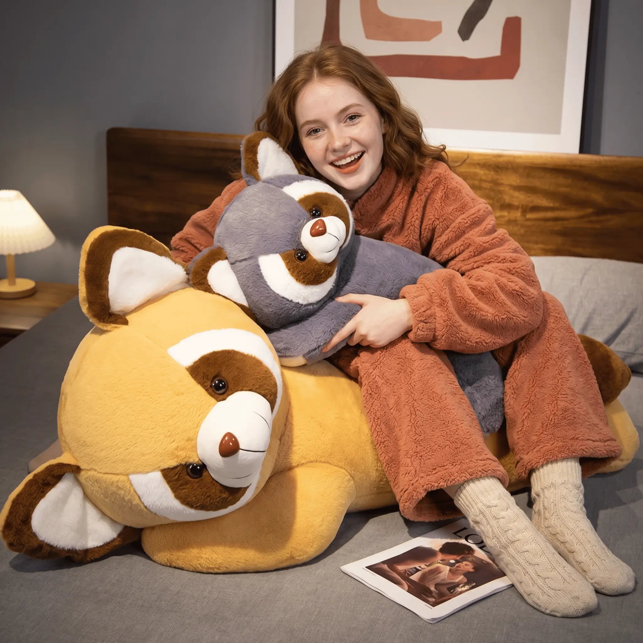 Maple the Adorable Red Panda Raccoon Plush