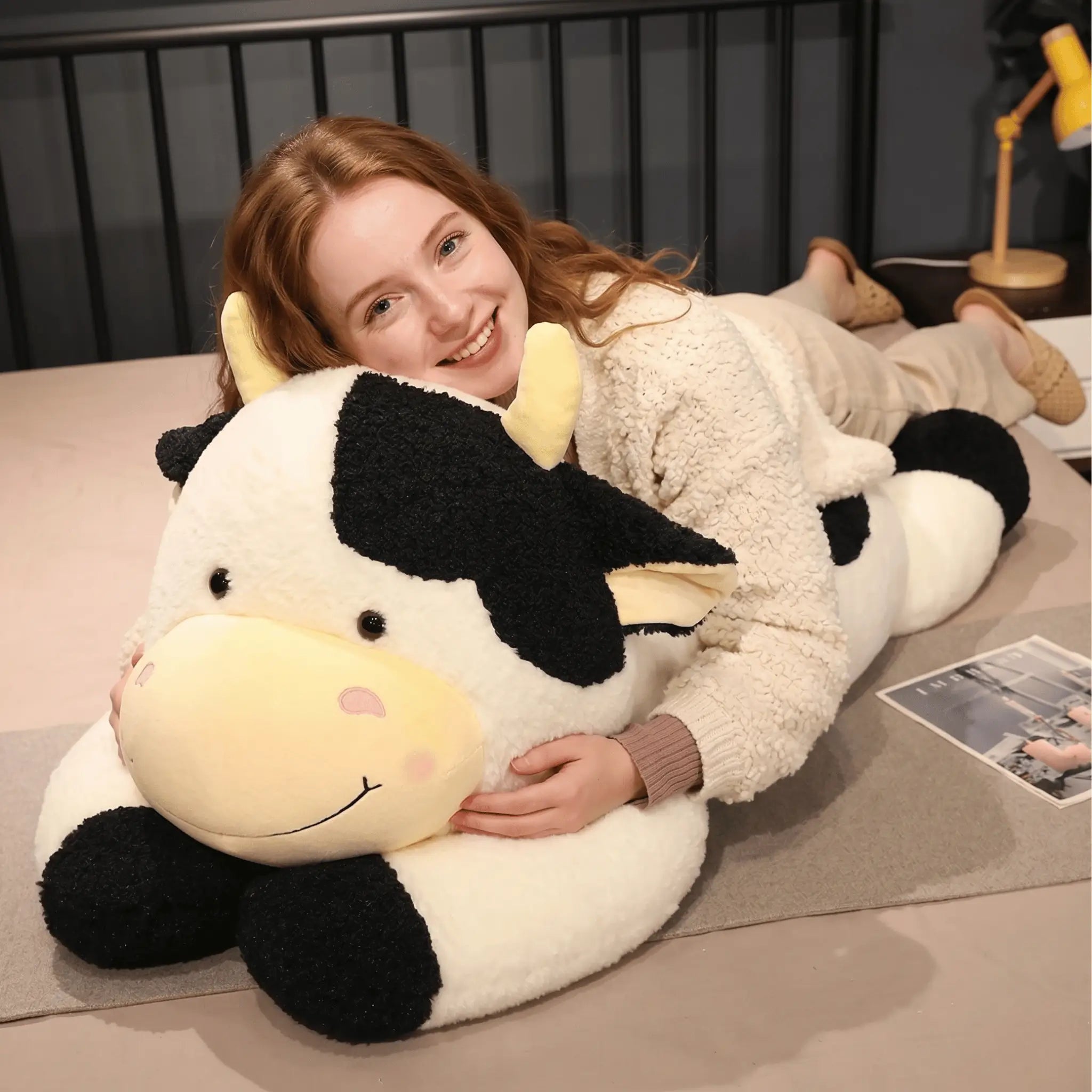 Milky the Drowsy Cow Snuggle Pillow