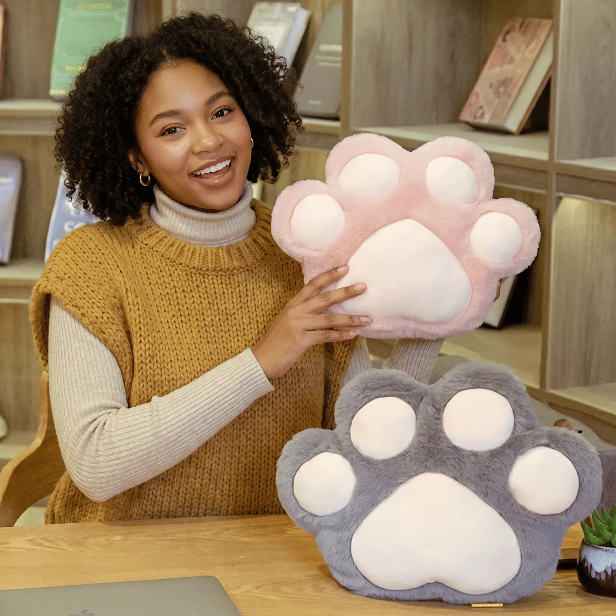 Paws the Squishy Animal Seat Cushion Plush