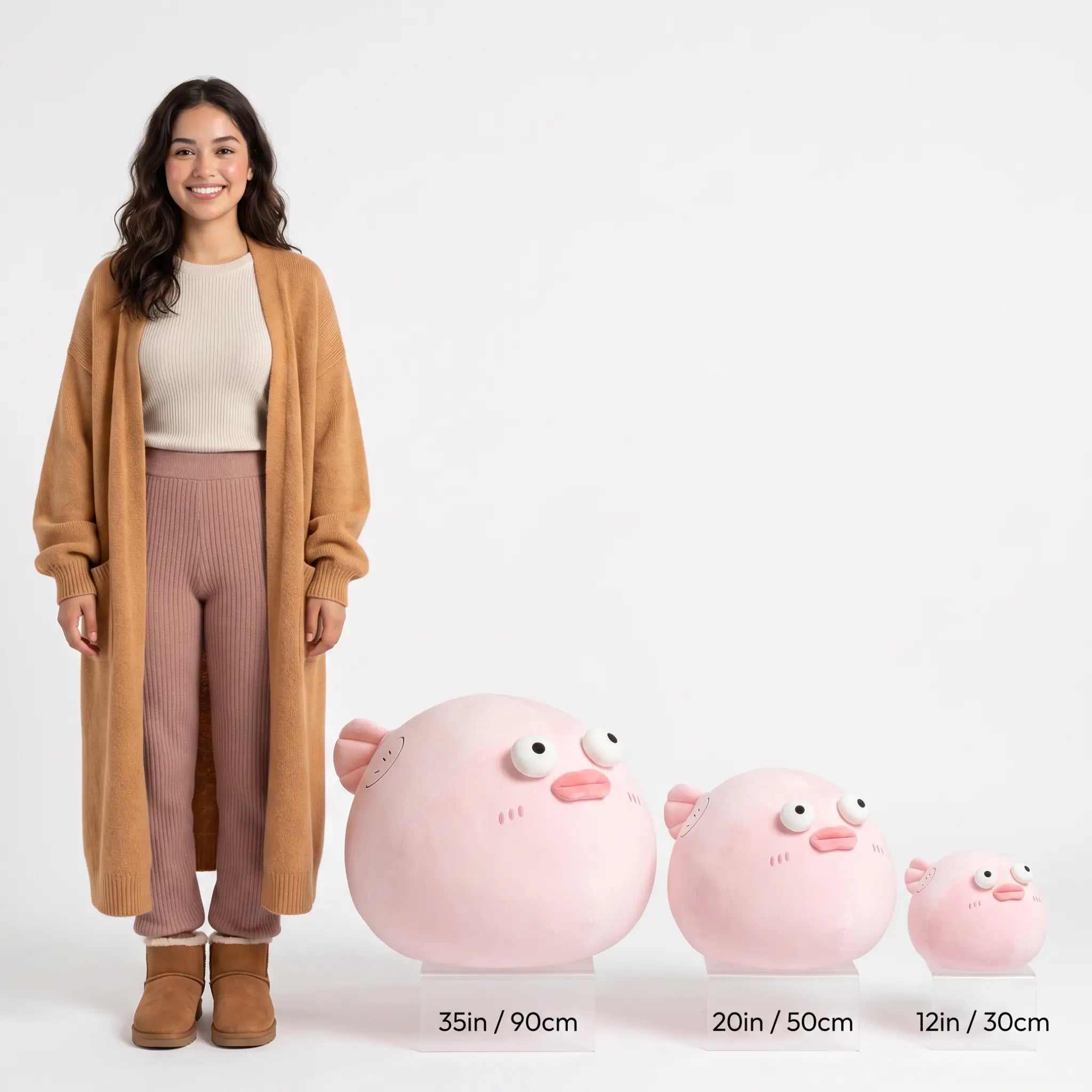 Puffer the Kawaii Chubby Puffer Fish Sofa Plush