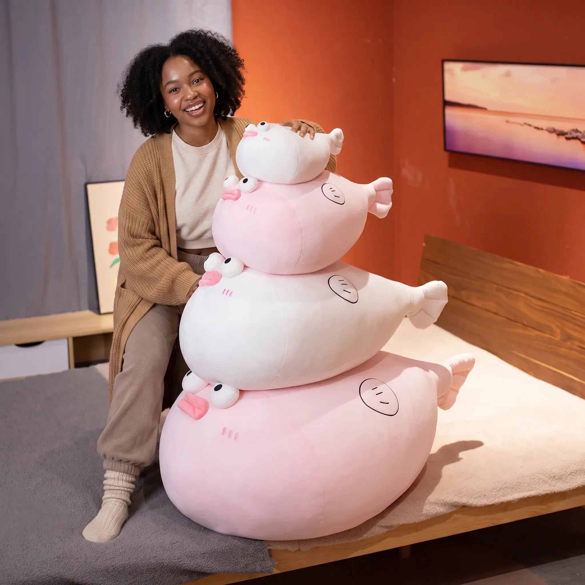 Puffer the Kawaii Chubby Puffer Fish Sofa Plush