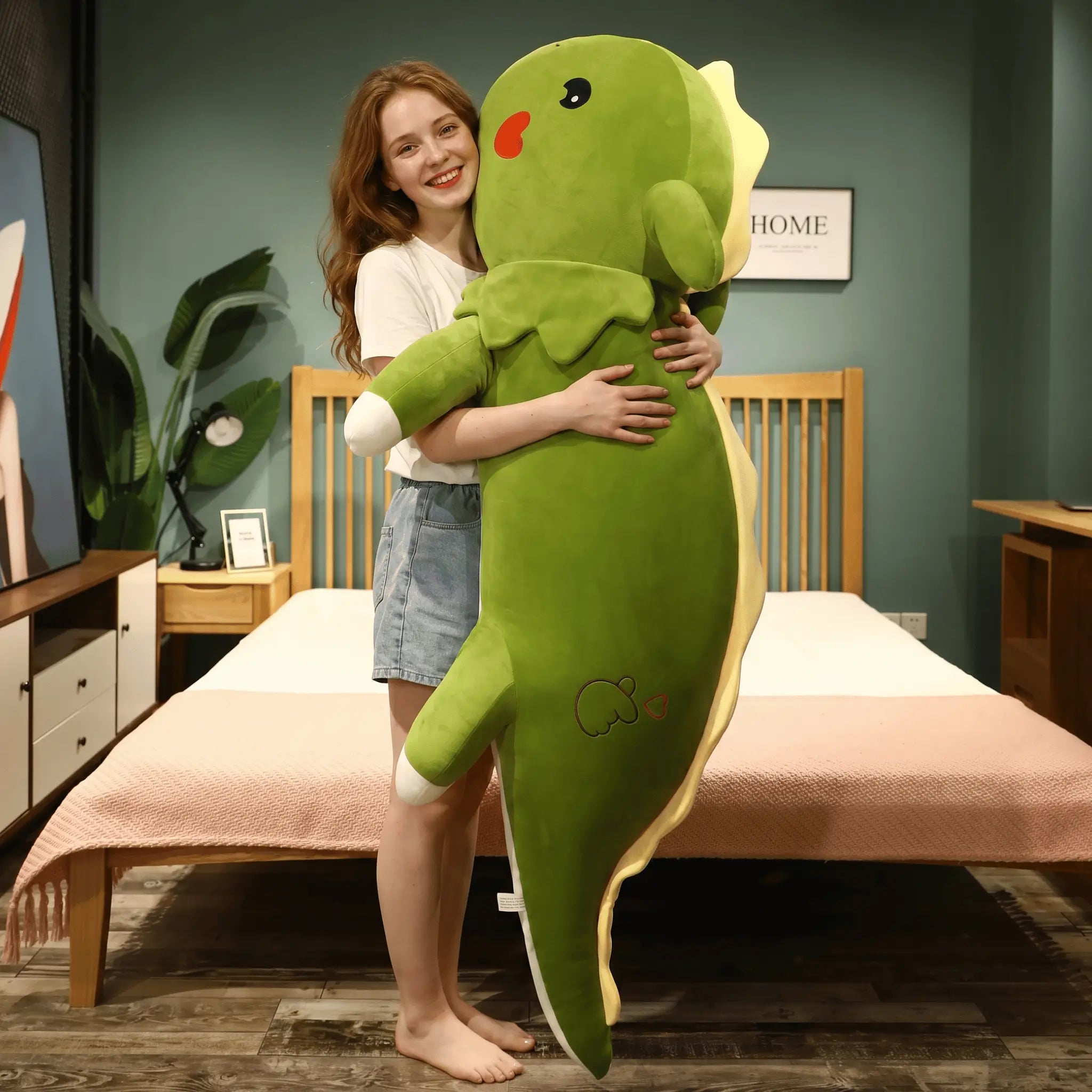 Rex the Giant Lying Dragon Dino Snuggle