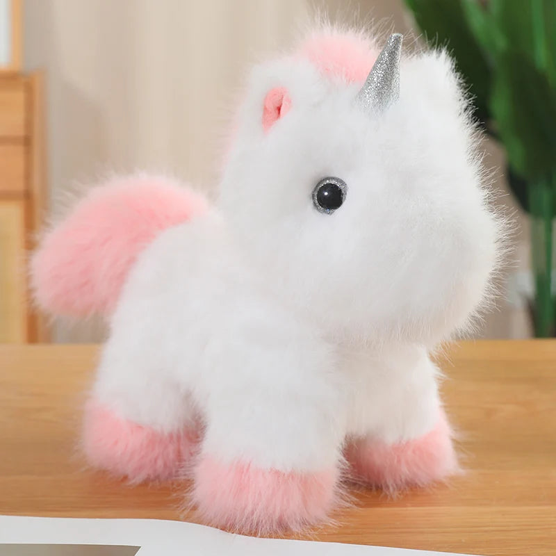 Sparkle the Fluffy Simulation Unicorn Horse Plushie