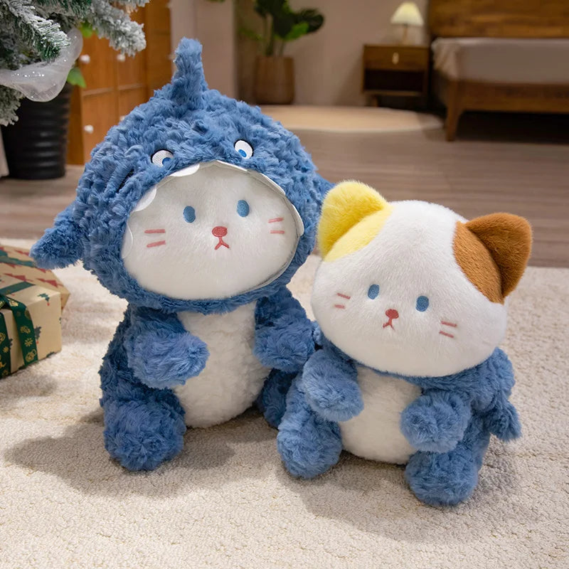 Puppy the Kawaii Dog Cat Shark Shapeshifting Snuggle Plushie