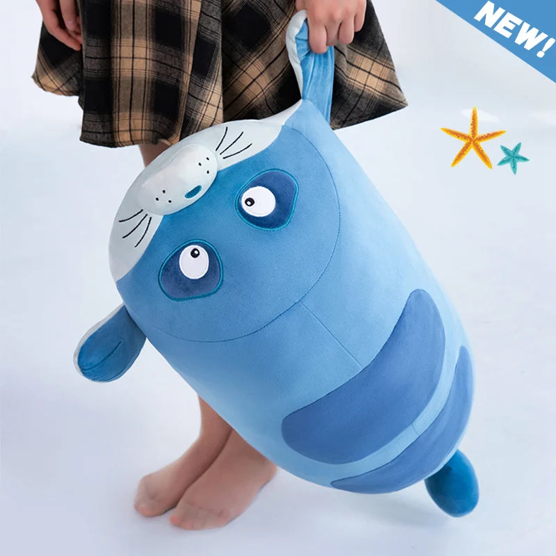 Sealio the Kawaii Soft Sea Lion Seal Snuggle Plush Pillow