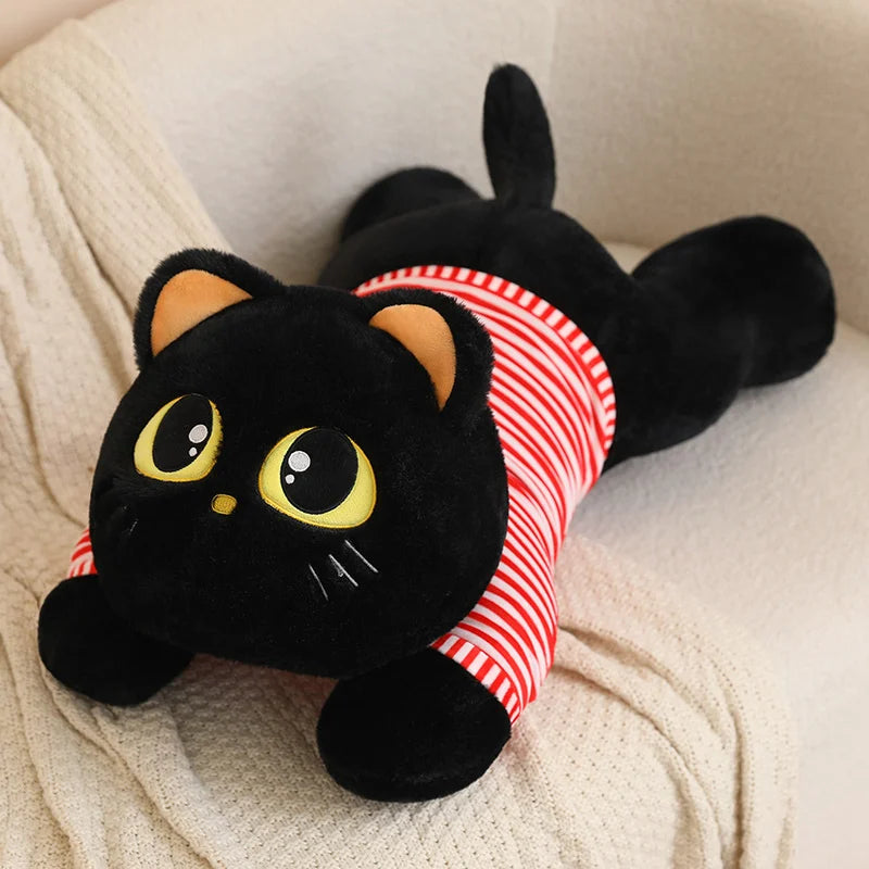 Luna the Kawaii Soft Lying Cat Plush Cushion