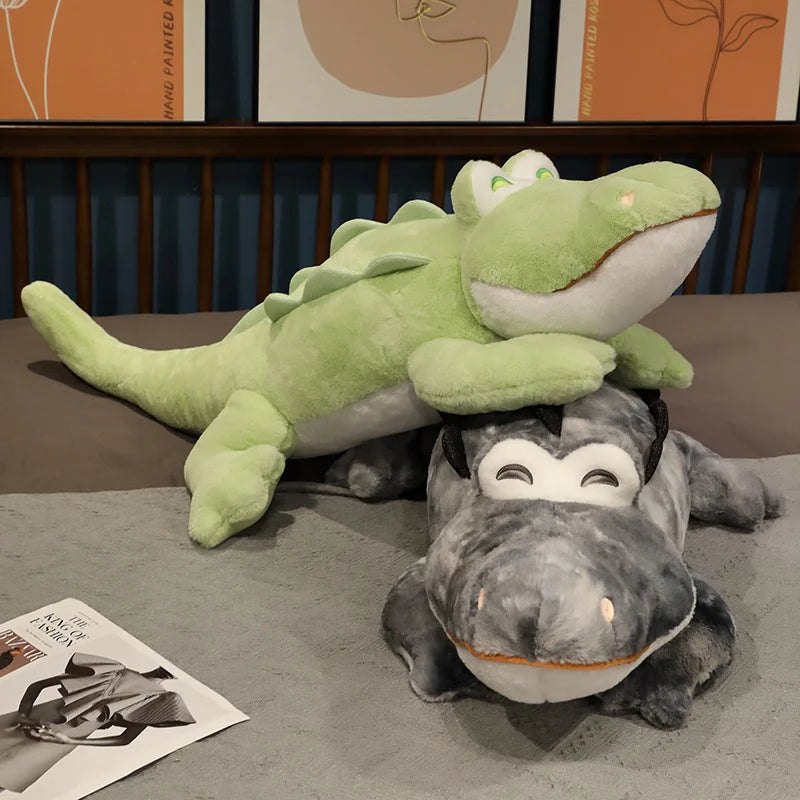 Chompy the Kawaii Giant Fluffy Alligator Sofa Plush