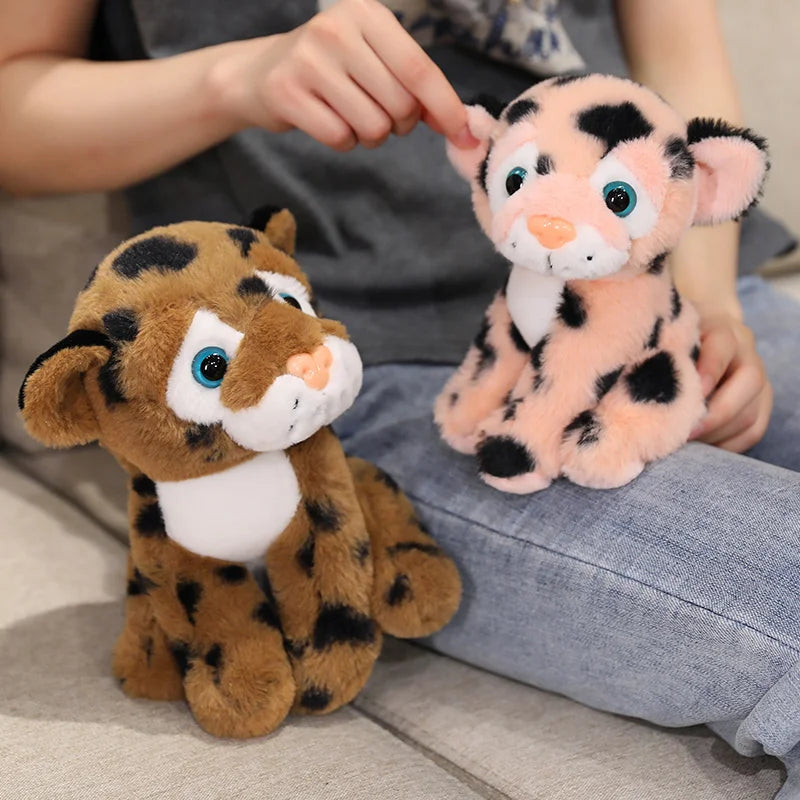 Wild Kawaii Tiger Leopard Snuggle Plushie