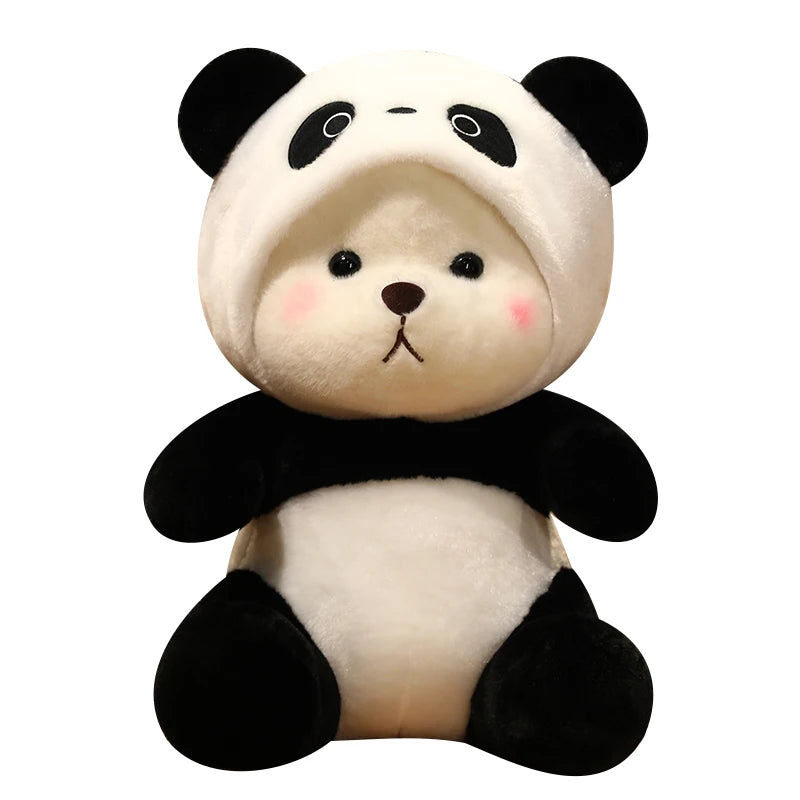 Panda the Hooded Cosplay Bear Sitting Kawaii Plushie