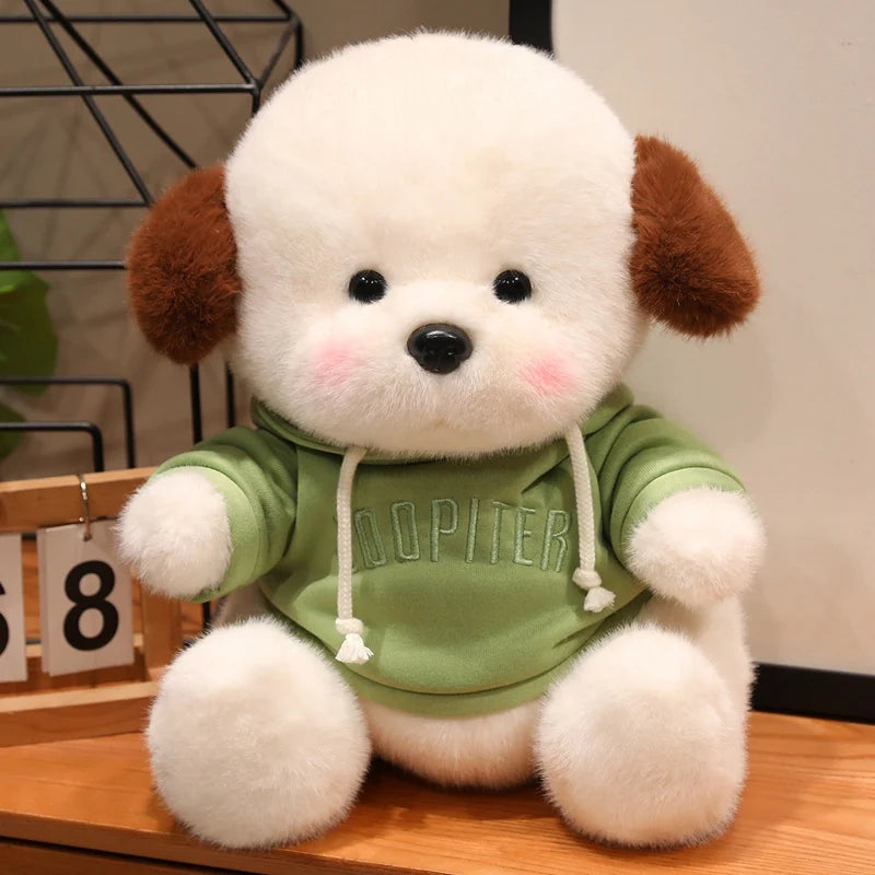 Biscuit the Dressed-Up Puppy Plushie